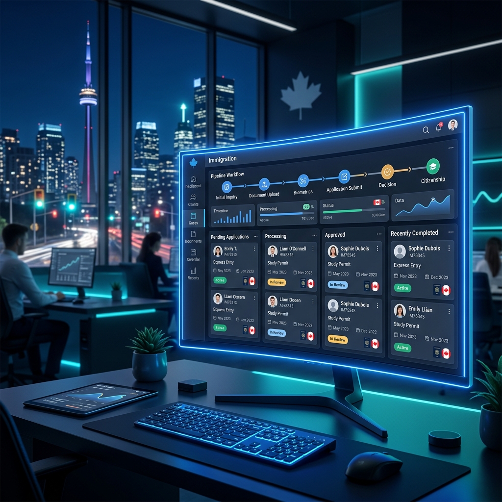 Immigration CRM software for RCIC consultants — Code Kraft Solutions Canada